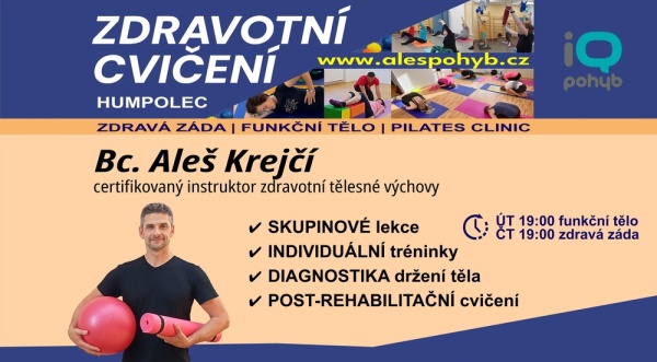 Zdravotní cvičení - Aleš Krejčí